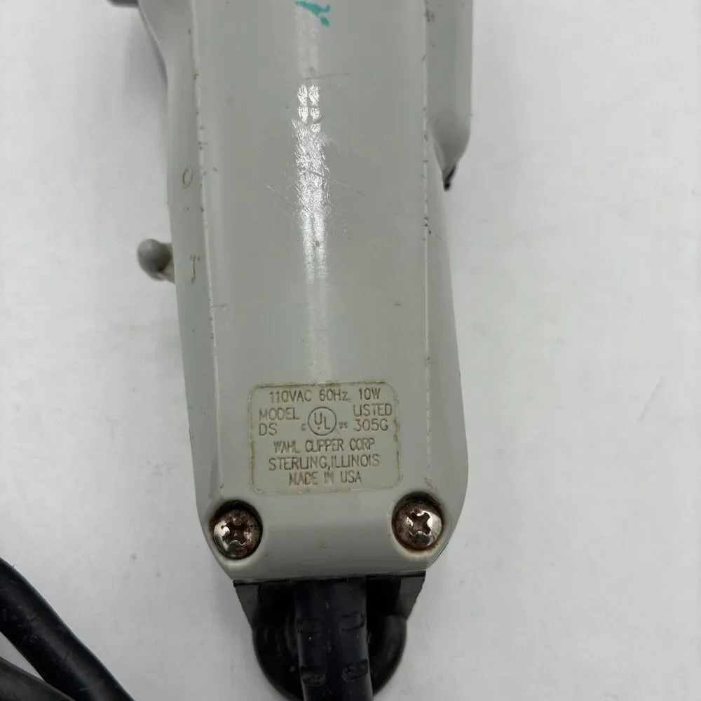Wahl Designer Hair Clippers Trimmer Model DS305G 305G Corded - Tested & Works!